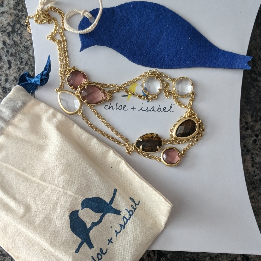 Chloe necklace Minaret Long Station Necklace